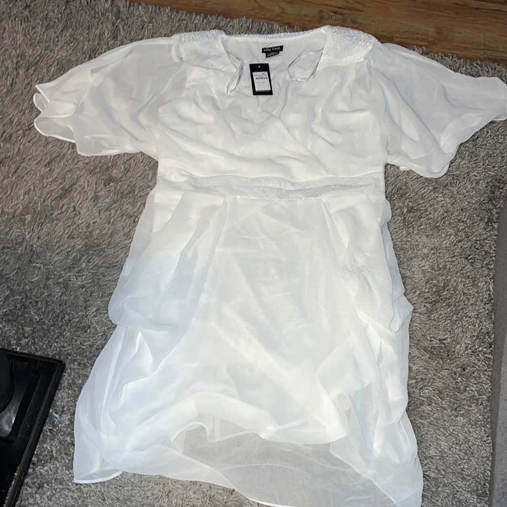 City Chic White Dress